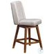 Constantine Beige Swivel Bar Stool