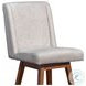 Constantine Beige Swivel Bar Stool