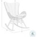 Mateo Charcoal Outdoor Rocking chair