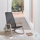 Griffin Light Eucalyptus Outdoor Rocking Chair