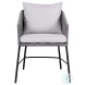 Calica Outdoor Patio Gray Dining Chair