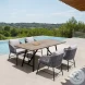 Calica Outdoor Patio Gray Dining Chair