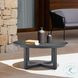 Menorca Gray Outdoor Round Coffee Table