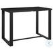 Alegria Black Outdoor 59" Rectangular Counter Height Dining Table