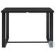 Alegria Black Outdoor 59" Rectangular Counter Height Dining Table