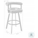Magnolia Brown Swivel Bar Stool