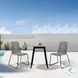 Kylie Black Eucalyptus Outdoor 36" Round Dining Room Set