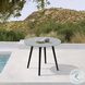 Kylie Black Eucalyptus Outdoor 36" Round Dining Room Set