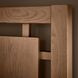 Lodge and Loft Blond Oak King Floating Panel Bed