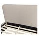 Dawson Light Gray California King Upholstered Platform Bed