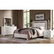 Lodge and Loft Soft White Floating Panel Bedroom Set