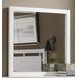 Lodge and Loft Soft White Floating Panel Bedroom Set