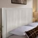 Lodge and Loft Soft White King Radius Poster Bed