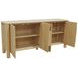 Hudson Light Oak 2 Doors Sideboard
