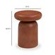 Lydia Red Outdoor Round Side Table