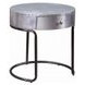 Brancaster Silver Round End Table