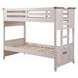 Beach Comber Weathered White and Sand Twin Bunk Bed