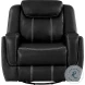 Littleton Black Swivel Glider Recliner