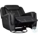 Littleton Black Swivel Glider Recliner