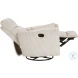 Traverse Beige Swivel Recliner