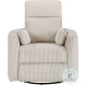 Traverse Beige Swivel Recliner