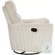 Traverse Beige Swivel Recliner