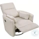 Traverse Beige Swivel Recliner