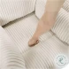 Traverse Beige Swivel Recliner