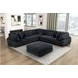 Traverse Gray Ottoman