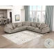 Traverse Taupe 5 Piece L Shape Modular Sectional