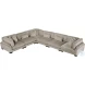Traverse Taupe 6 Piece L Shape Modular Sectional