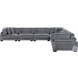 Traverse Gray 6 Piece L Shape Modular Sectional