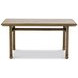Axel Beige and Brown Rectangular Cocktail Table