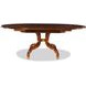 Sparrow Brown 72" Extendable Round Dining Table