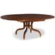 Sparrow Brown 72" Extendable Round Dining Table
