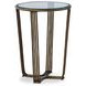 Mason Gold Round Side Table
