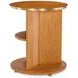 Hunter Brown Round Side Table
