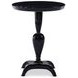 Watkins Black Round Side Table
