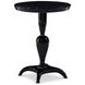 Watkins Black Round Side Table