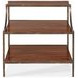 Julian Brown Rectangular Side Table