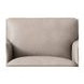 Camden Stone Leather Upholstered Accent Chair with Nailhead Trim