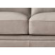 Camden Stone Leather 61" Loveseat with Nailhead Trim