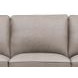 Camden Stone Leather 87" Sofa with Nailhead Trim