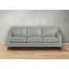 Camden Silver Leather Living Room Set