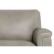 Sherwyn Stone Leather 89" Sofa with Nailhead Trim