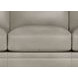 Sherwyn Stone Leather 89" Sofa with Nailhead Trim