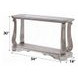 Northville Antique Silver Rectangular Glass Top Sofa Table