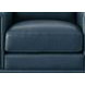 Halwyn Navy Leather Upholstered Accent Chair