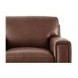 Halwyn Pecan Leather 65" Loveseat