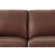 Halwyn Pecan Leather 65" Loveseat